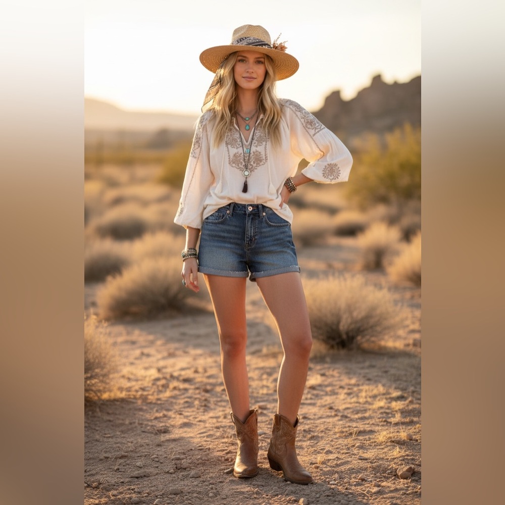 Wild Fable Blue Jean Shorts